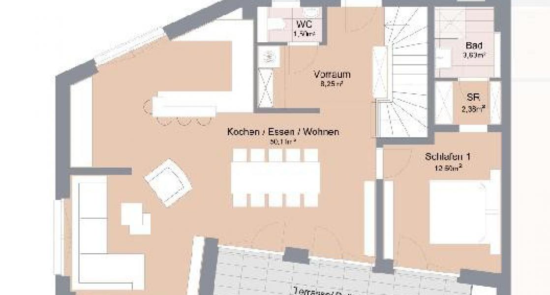 KS60_TOP 11_Wohnungsplan mit NNF_3OG